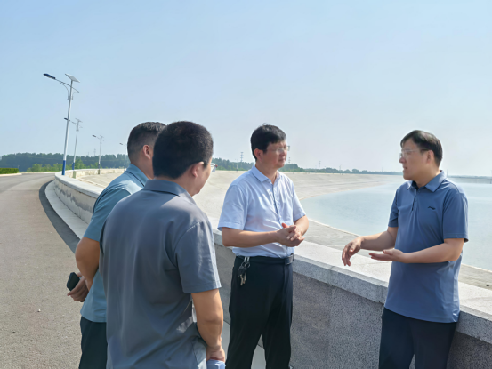 城投集团调研白云水库建设及运行管理情况