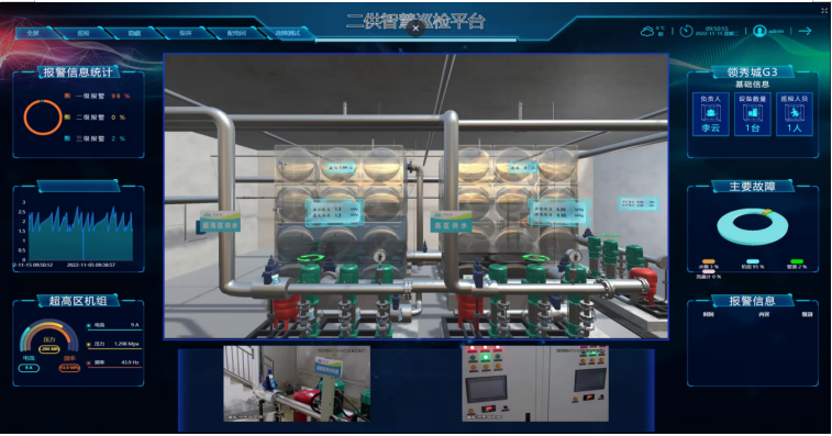 智慧巡检在区域二次供水泵房管理中的应用