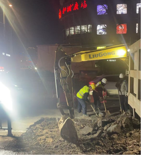 普利市政管网：红色抢修快线——供水管道漏水抢修纪实