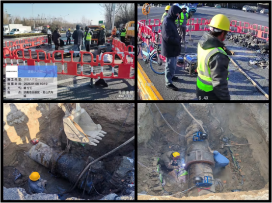 普利市政管网：红色抢修快线—二环西路漏水险情30小时极速处置