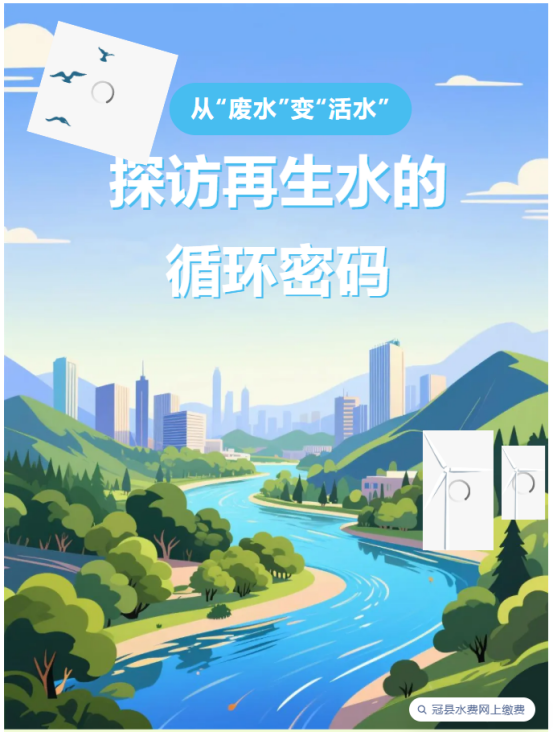 冠县水务：从“废水”变“活水”，探访再生水的循环密码