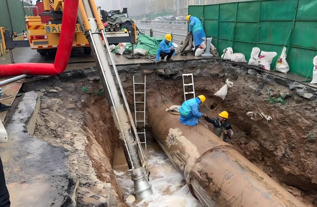 普利市政管网：圆满完成凤凰路高架桥配套供水管线新旧管道水源切换工作